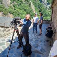 L'équipe RF3 en tournage