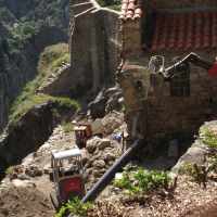 Eté 2015 : réfection d'un mur de soutènement 